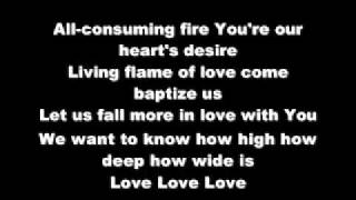 All Consuming Fire Melissa How Jesus Culture with lyrics YouTube [upl. by Velma]