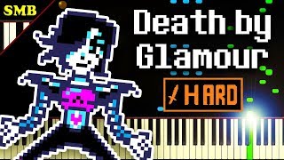 UNDERTALE  DEATH BY GLAMOUR  Piano Tutorial [upl. by Ainoz276]