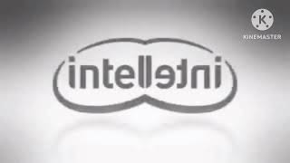 Intel Logo History Advert Animations Remake in Reversed BampW Inverted High Pitched  Confusion [upl. by Jephum125]