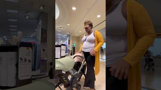 STROLLER SHOPPING WITH PEACH 🍑 MOM OF 7 PREGNANT 🤰🏽 WITH TWINS 8amp9 👶🏾👶🏾 [upl. by Cassy827]