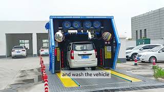 Reciprocating car washing machineMore suitable for gas station car wash [upl. by Anitnoc]