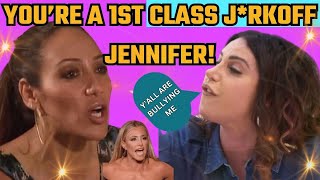 RHONJ Drama Melissa Gorga amp Danielle vs Jennifer Stop Bullying Me And Bad Edit BY Producers [upl. by Enomor74]