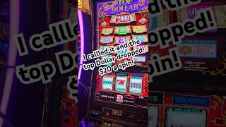 When you call for a Top Dollar and you get it Amazing offer 20 a spin slots casino slot win [upl. by Inor]