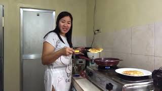 Cooking Breakfast PancakeHotdog [upl. by Iveksarap653]