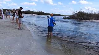 Midnight Pass Sarasota Florida  Reopen After 40 Years by Hurricane Helene and Hurricane Milton [upl. by Pollock699]