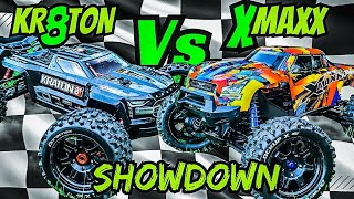 If I Had To Pick OneTraxxas Xmaxx Vs Armma Kraton 8s EXB [upl. by Esahc]