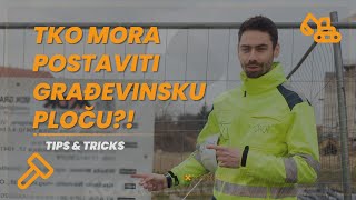 Kolika je kazna ako nemate građevinsku ploču TIPS amp TRICKS 23 [upl. by Orlov591]