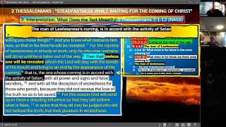 7T2 “Antichrist characteristics amp disposition” 2nd Thessalonians 7312024 HI Bible Study [upl. by Attenol802]