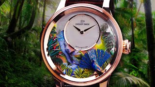 Jaquet Droz A 600k Mechanical Bird Minute Repeater [upl. by Nosidda]