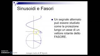 Sinusoidi e fasori in Elettrotecnica sinusoidi fasori elettrotecnica [upl. by Ellevel527]