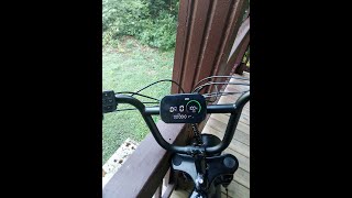 First Mile Review of the AMYET V9 G60 Electric Bike [upl. by Ayrb]