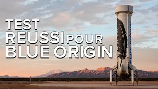 New Shepard le lanceur réutilisable de Blue Origin atterrit avec succès [upl. by Hsu]