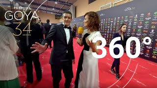 Los Goya en 360 Mejores momentos de la alfombra roja [upl. by Kamilah]