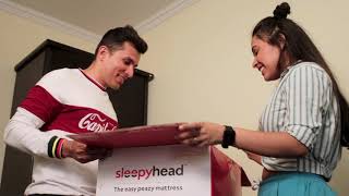 Unboxing the latest Sleepyhead Sense Mattress  The Street Stalkers [upl. by Nnahtebazile]