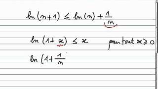Démontrer une inégalité en utilisant les propriétés du logarithme [upl. by Ortrude377]