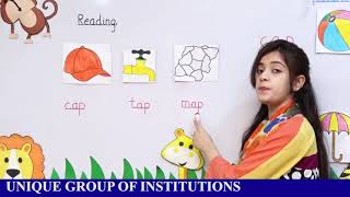 Online lecture 3 Class Nursery English Reading and activity of ap words [upl. by Kcirtemed]