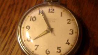 Vintage Westclox Pocket Watch [upl. by Ilarin]