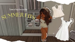 ♡ 5 bloxburg outfits for summer ♡  coastal amp coquette aesthetic  Bloxburg amp berry avenue fits ✧ [upl. by Yessak]