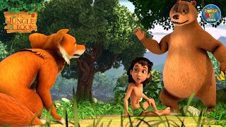 Jungle Book Cartoon 2 For Kids  Jungle Book Mega Episode  English Stories  Funny Wild Animals [upl. by Fairley]