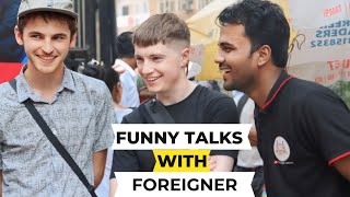 Funny Conversation  English Conversation with Foreigners  English Speaking Class in Laxminagar [upl. by Rochkind]