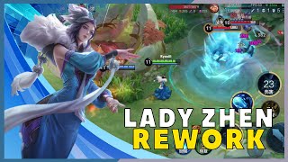 New Lady Zhen Rework  Honor of Kings [upl. by Siuraj]