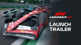 F1® Manager 24  Launch Trailer [upl. by Asirb]