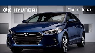 Hyundai Elantra Introduction  2018 Elantra  Hyundai [upl. by Marquet]