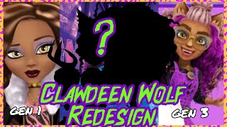 Clawdeen WOLF Reboot Redesign [upl. by Eive]