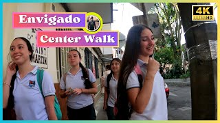 🇨🇴 Afternoon Envigado Walk 2023  A Stroll from Central Park to Sao Paulo Mall  Medellin 4K UHD [upl. by Ahtenak934]