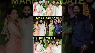 Nagachaitanya siramp sobhita mam marriage date trending nagachaitanya [upl. by Dionisio]