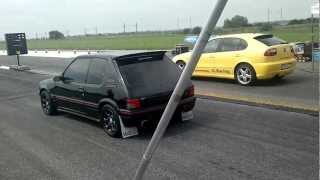 Seat Leon vs Peugeot 205 GTi [upl. by Yelrahc]