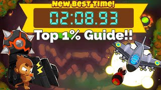 Btd6 Race “Carving Out A Run” in 20893 Top 1 Guide 1st On Upload [upl. by Ybhsa]