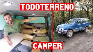 Camperizo Mi Todoterreno Con Poco Dinero [upl. by Yrot]