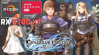 Granblue Fantasy Relink  RX 5700 XT  Ryzen 5 5600G  1080p Ultra Settings [upl. by Dlawso]