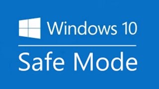 How to go into Safe Mode Windows 10 with the Shift key [upl. by Ennalyrehc]