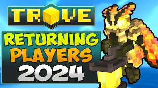 TROVE GUIDE FOR RETURNING PLAYERS 2024 Crystal 5 Gear Cosmic Dragon Skill Tree Taxes amp More [upl. by Gilberta]