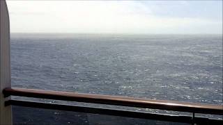 QM2 cabin tour and captains noon announcementwmv [upl. by Abernon693]