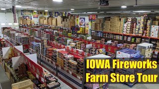 Iowa Fireworks Farm Store Tour [upl. by Tench]