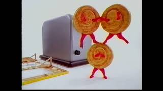 Kelloggs EGGO quotToaster Swirlz Cinnamon Roll Minisquot – “Eggoman” commercial quotBakery Trapquot 2006 [upl. by Eetnahc]