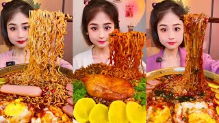 Chinese food mukbang a delicious and satisfying experience  spicy food eating challenge [upl. by Jaqitsch]