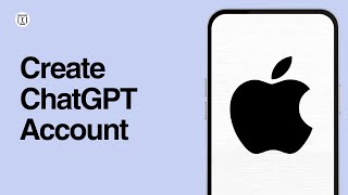 How To Create ChatGPT Account on iPhone 2024 [upl. by Tamis501]