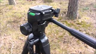 Camrock TE68 black  Statyw  TRIPOD UNBOXING [upl. by Atsirc230]