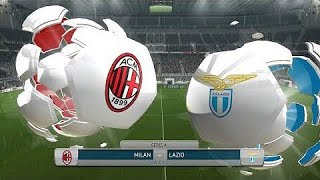 Fifa 23  AC Milan vs Lazio  Dembélé  Mbappé  Messias  Serie A 20222023 [upl. by Arikahs]