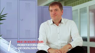 Meet the Prof Prof Dr Volker Coors Prorektor Forschung und Digitalisierung [upl. by Herrmann]