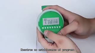 Vídeo de configuración del irrigador [upl. by Aiouqes]