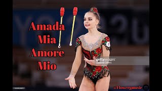 318  Amada Mia Amore Mio music rhythmic gymnastics [upl. by Anerak188]