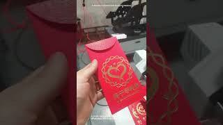 Automatic Invitation Card Stamping Machine Automatic Card Hot Stamping Machine [upl. by Egreog175]