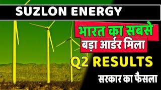 suzlon share latest news  Suzlon Energy share Latest news today  suzlon share latest update q2 [upl. by Lanti]