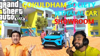 GTA 5 GOKULDHAM SOCIETY JETHALAL  GOKULDHAM SOCIETY JETHALAL FORTUNER [upl. by Assiroc544]