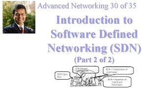 CSE 5701316B Introduction to Software Defined Networking SDN Part 2 of 2 [upl. by Euqor]